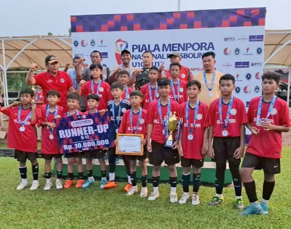 Padang Peduli FC U-12 Sabet Juara II Kejurnas Piala Menpora