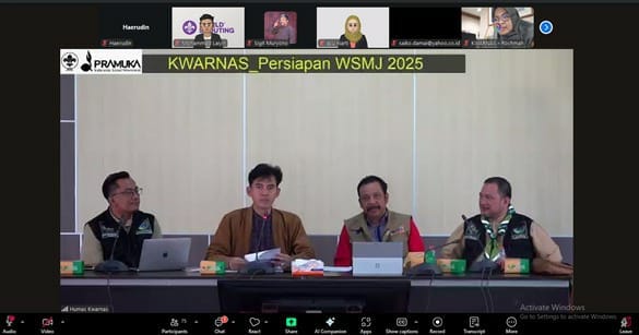 Kwarnas Gelar Rapat Persiapan WMSJ Tahun 2025
