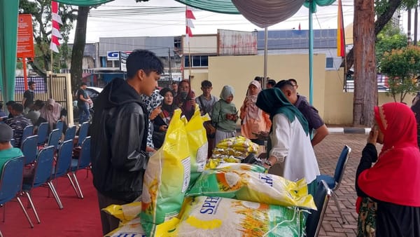 GPM di Padang, Bapokting Dijual Lebih Terjangkau