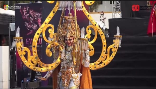 Jember Pusat Kreativitas Karnaval Jadi Panggung Persatuan dan Kolaborasi Budaya Nusantara