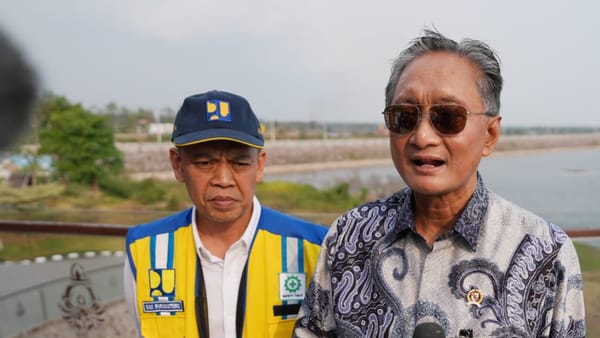 Bendungan Semantok  Berfungsi Selain Irigasi Juga Mereduksi Banjir Serta Untuk Air Baku