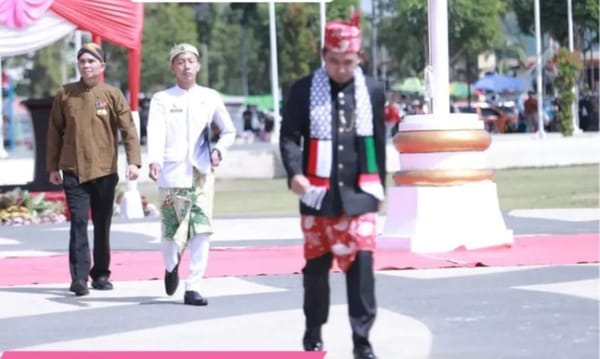 Bupati Fawait Suarakan Solidaritas Palestina Pada HUT ke-80 Kemerdekaan RI di Jember