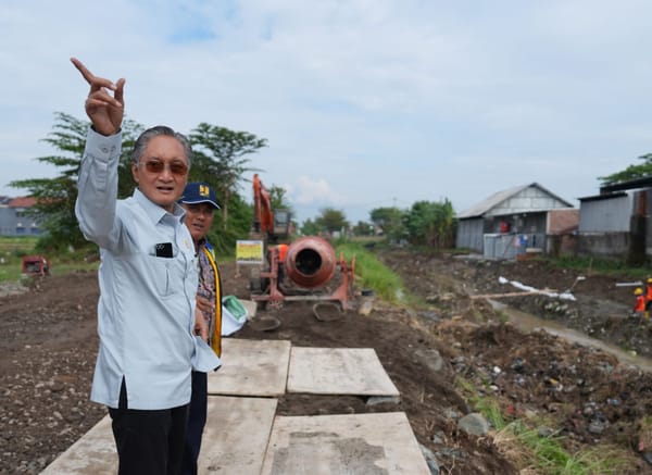 Dukung Swasembada Pangan Menteri Dody Minta Percepatan Peningkatan Jaringan Irigasi Cikeusik