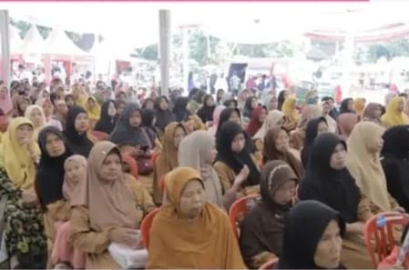 Apel Shalawat Kebangsaan Menutup Rangkaian Bunga Desaku di Kecamatan Arjasa, Jember