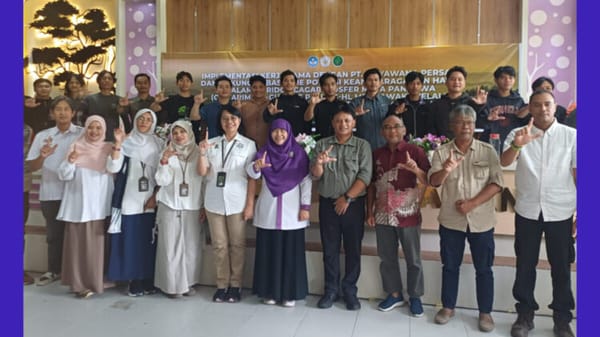 Dekan Fahutan Untan Lepas Tim Survey ke Hutan PT Mayawana Persada
