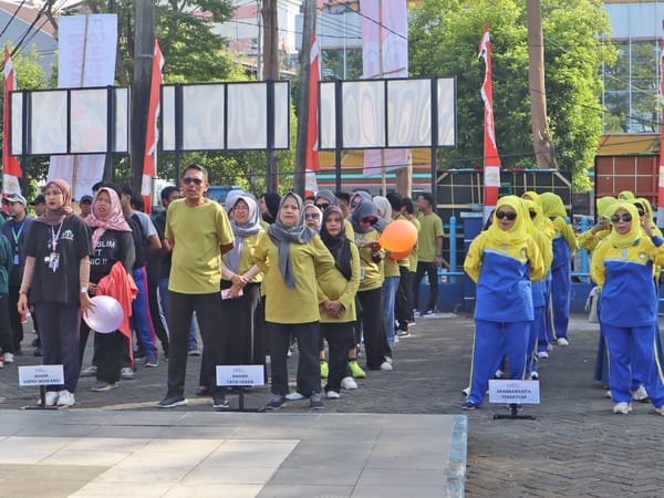 Plt Kepala RRI Makassar Buka Pekan Olahraga HUT Ke 80 RRI