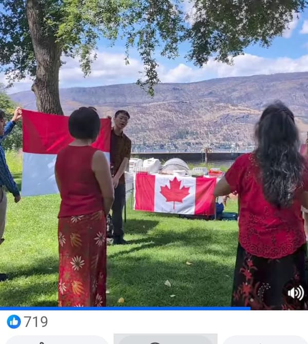 Merah Putih Berkibar di Penticton: Kisah Patrasia Melania Rayakan HUT RI ke-80 di Kanada