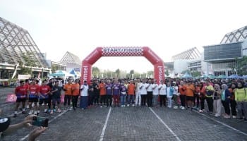 Lautan Manusia di Kubu Raya, Fun Run & Fun Walk Jadi Pesta Rakyat HUT RI ke-80
