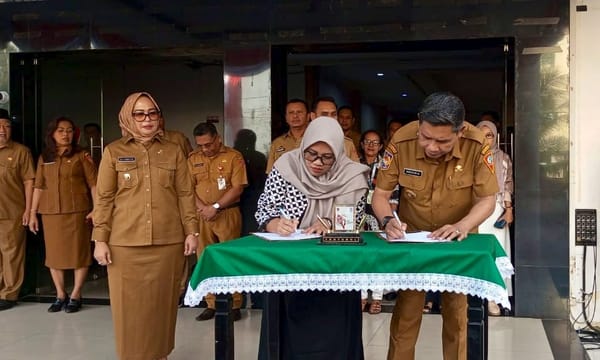 Pemkot Ambon dan Bank Sampah Bumi Lestari Lakukan MoU
