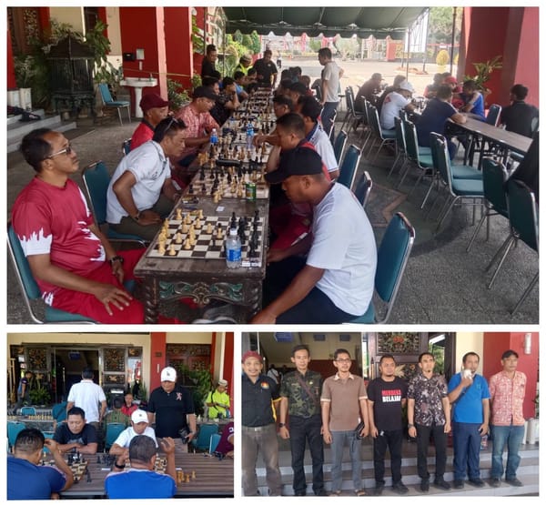 Abdul Maafi Utusan Kemenag Sumenep Juara I Lomba Catur Semarak HUT ke-80 RI