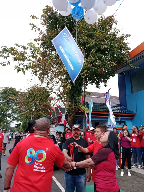 RRI Ambon Canangkan HUT ke-80, Meriah dengan Rangkaian Lomba hingga RRI Fest 2025