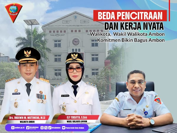 Jubir Lekransy : Beda Pencitraan dan Kerja Nyata, Bangun Ambon Par Samua"