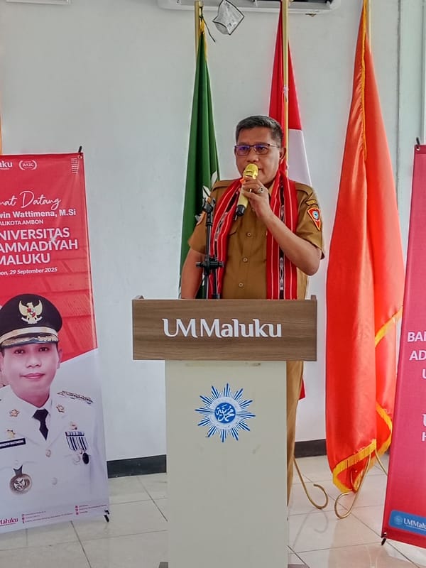 Wali Kota Ambon Dukung Pengembangan Universitas Muhammadiyah Maluku