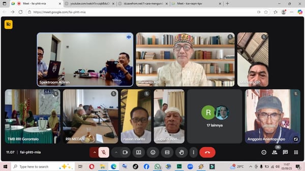 Sambut Hari Radio Ke 80, Persatuan Pensiunan RRI Selenggarakan Silaturahmi Virtual