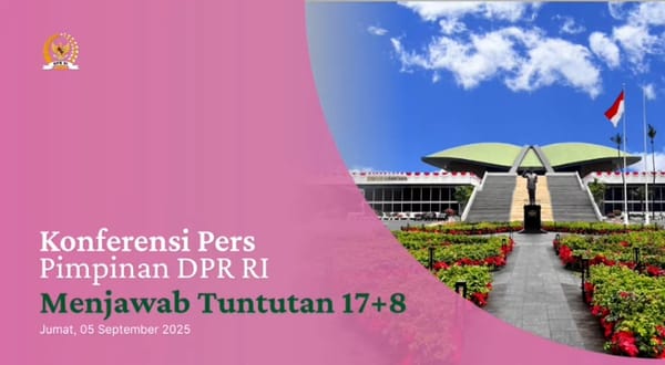 Jawab Tuntutan 17+8 Rakyat, DPR RI Sepakati Tuntutan dengan 6 Poin Sikap