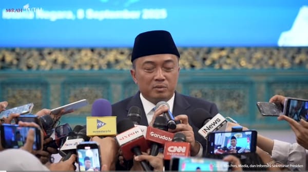 Presiden Prabowo  Reshuffle Kabinet Merah Putih, 5 Mentri dan 1 Mentri Baru