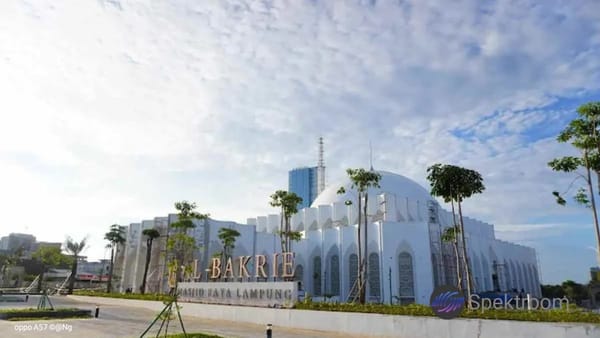 Gubernur Lampung Mirza Akan Hadiri Peresmian Masjid Raya Al Bakrie Bandarlampung