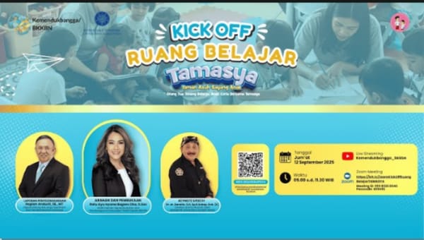 Kick off ruang belajar Taman Asuh Sayang Anak (TAMASYA)