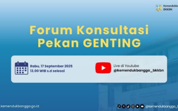Virtual Forum Konsultasi Pekan GENTING Kemendukbangga.