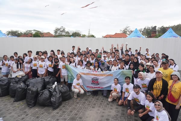 Berbahaya Bagi Lingkungan, 27.000 Puntung Rokok ditemukan di Pantai Sanur