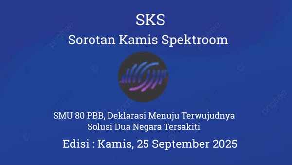 SMU 80 PBB, Deklarasi Menuju Terwujudnya Solusi Dua Negara Tersakiti
