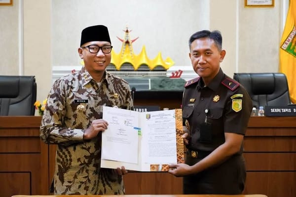 Gubernur  dan Kajati Lampung Jamin Keberhasilan Program Ketahanan Pangan