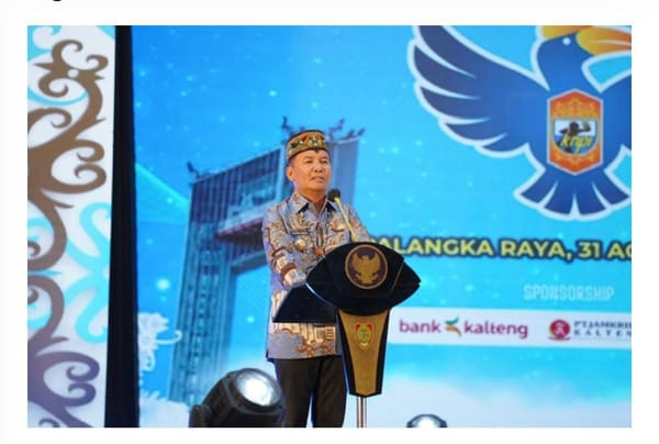 Gubernur Kalteng Ajak KNPI Kalteng Bersatu Majukan Daerah