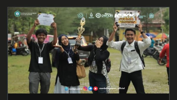 MAN Balikpapan Juara 1 Festival Video Cagar Budaya Balikpapan 2025