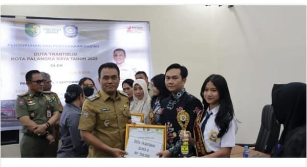 Wakil Walikota A Zaini minta Duta Trantibum Jadi Teladan Bagi Teman Sebaya