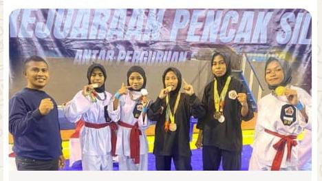 MTs Negeri Kota Kupang Raih 5 Medali di Kejuaraan Pencak Silat Piala Wali Kota