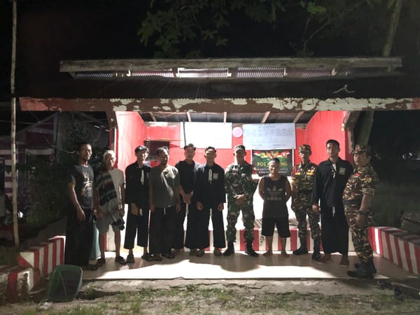Kodim 1016 Turun Jalan, Patroli Gabungan Jaga Kamtibmas Palangka Raya