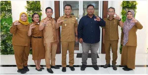 Pemkot Palangka Raya Terima Kunjungan Komisi Informasi Kalteng
