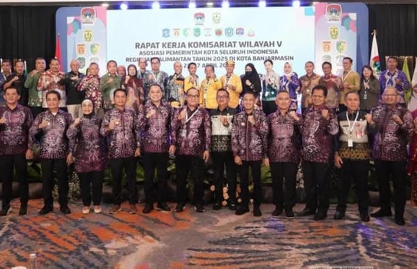 Welcome Dinner Awali Muskomwil V APEKSI Regional Kalimantan di Palangka Raya