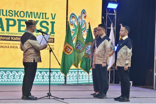 Wali Kota Palangka Raya Resmi Jabat Wakil Ketua II Komwil V Apeksi Regional Kalimantan