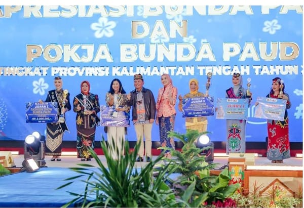 Gubernur Kalteng Tutup Apresiasi Bunda PAUD 2025, Apresiasi Peran Strategis pada Masa Emas Anak