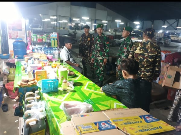 Kodim 1002/HST Gelar Patroli Gabungan Ciptakan Rasa Aman di Wilayah Hulu Sungai Tengah, Kalsel
