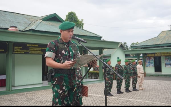 Kodim 1002/HST Gelar Upacara Bendera Tujuh Belasan September 2025