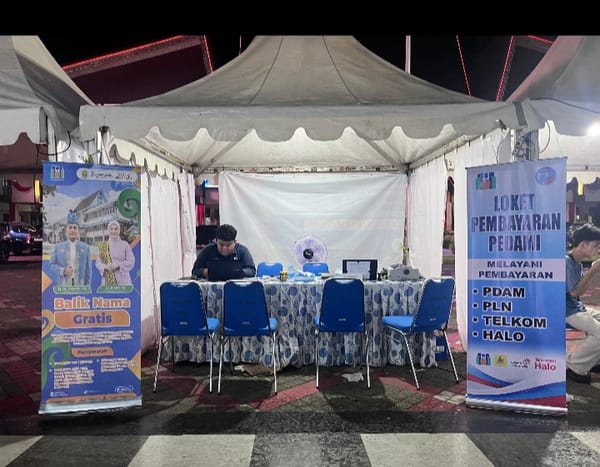 Turut Memeriahkan Bakul Fest 2025, PAM Bandarmasih Buka Stand Balik Nama Gratis