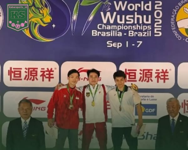 Atlet Wushu Jatim Seraf Naro Siregar Raih Emas Di Kejuaraan Dunia Wushu 2025 Di Brazil