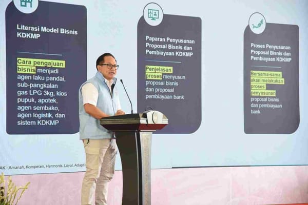 70 Koperasi Dari Sidoarjo, Malang dan Tuban Mengikuti Sosialisasi Penyusunan Proposal Bisnis dan Pembiayaan Koperasi Desa / Kelurahan Merah Putih.