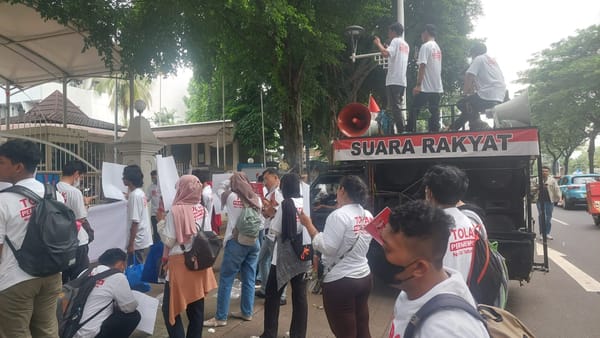 APO Gelar Demonstrasi di Kantor Kemenpora, Desak Cabut Permenpora Nomor 14 Tahun 2024