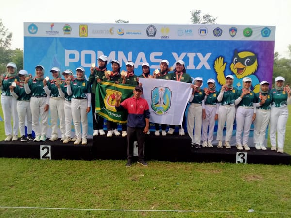 Jatim Juara Umum Woodball Pomnas XIX 2025