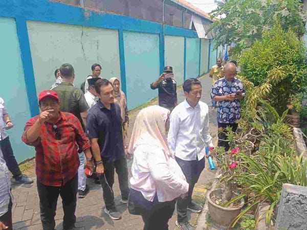 Sengketa Lahan Jalan Sawahan Baru RT. 04 , RW 03 Dengan PT.KAI Dapat Perhatian Komisi C DPRD Surabaya.