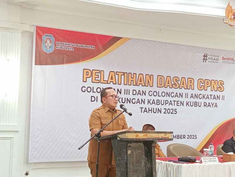 Bupati Sujiwo Buka Latsar CPNS Kubu Raya: ASN Itu Abdinya Rakyat