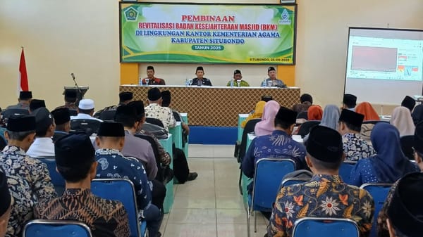 Pembinaan Revitalisasi Badan Kesejahteraan Masjid di Situbondo, Pentingnya Penguatan BKM Memakmurkan Masjid