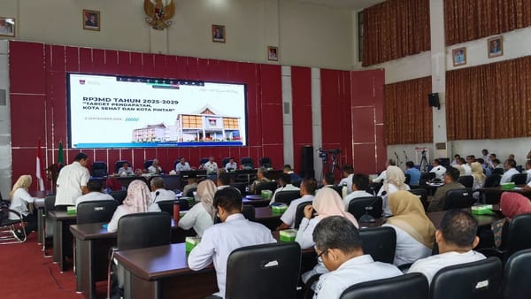 Kota Sehat dan Kota Pintar Masuk Sasaran Utama RPJMD Padang 2025–2029