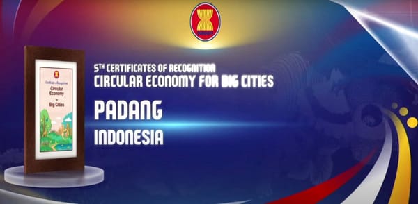 Hebat!! Kota Padang Bawa Pulang Penghargaan "Adipura Tingkat ASEAN"