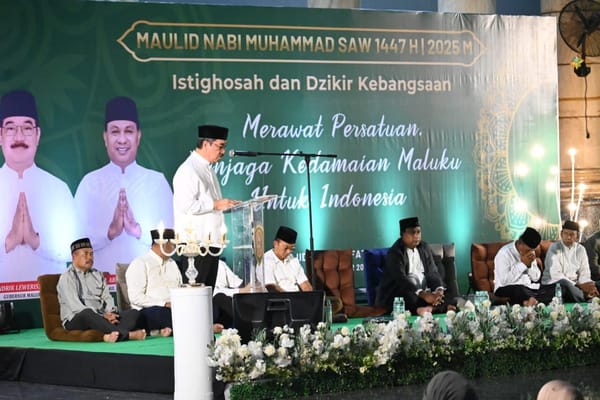 Gubernur Serukan Persatuan, Kedamaian, dan Transformasi Maluku