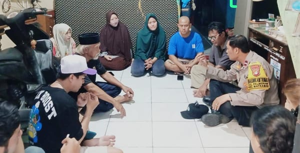 Bhabinkamtibmas Palmeriam gelar problem solving bersama warga RW 07 Matraman.