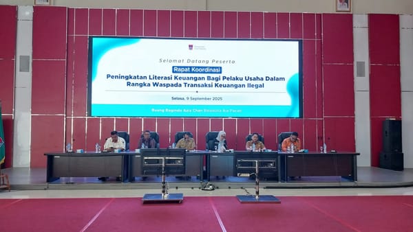 Pelaku UMKM Kota Padang Diingatkan untuk Waspada Transaksi Keuangan Ilegal